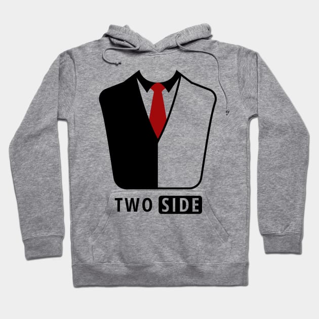 Two Side Business Suit Hoodie by ezral